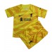 Liverpool Målvakt Replika Babykläder Hemma matchkläder barn 2023-24 Korta ärmar (+ Korta byxor)